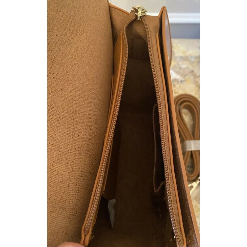 New PINK HALEY Nancy Women Studded Crossbody Bag Brown NWT - Picture 7 of 8